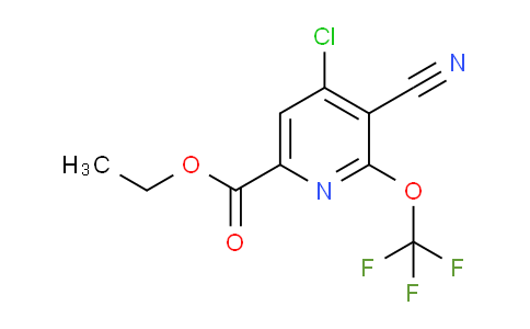 AM228275 | 1804637-17-9 | Ethyl 4-chloro-3-cyano-2-(trifluoromethoxy)pyridine-6-carboxylate