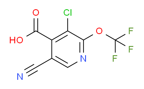 AM228279 | 1803641-55-5 | 3-Chloro-5-cyano-2-(trifluoromethoxy)pyridine-4-carboxylic acid