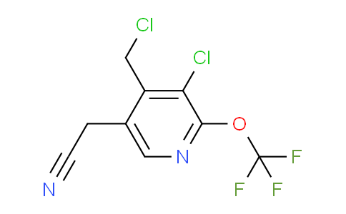 AM228287 | 1804321-28-5 | 3-Chloro-4-(chloromethyl)-2-(trifluoromethoxy)pyridine-5-acetonitrile