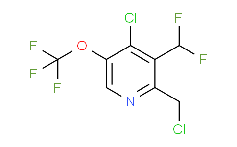 AM228288 | 1804704-53-7 | 4-Chloro-2-(chloromethyl)-3-(difluoromethyl)-5-(trifluoromethoxy)pyridine