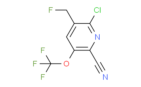 AM228295 | 1804786-94-4 | 2-Chloro-6-cyano-3-(fluoromethyl)-5-(trifluoromethoxy)pyridine