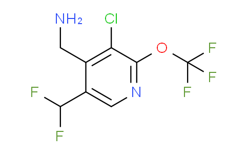 4-(Aminomethyl)-3-chloro-5-(difluoromethyl)-2-(trifluoromethoxy)pyridine