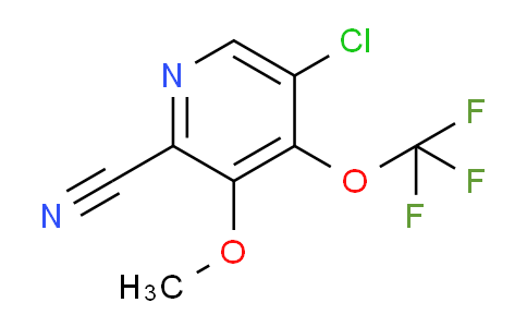 5-Chloro-2-cyano-3-methoxy-4-(trifluoromethoxy)pyridine
