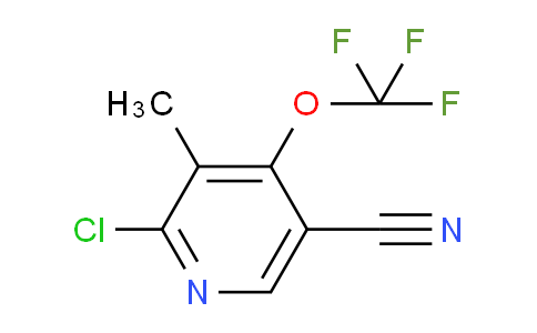 2-Chloro-5-cyano-3-methyl-4-(trifluoromethoxy)pyridine