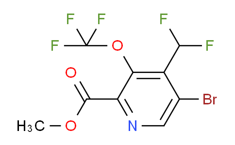 AM228318 | 1806127-29-6 | Methyl 5-bromo-4-(difluoromethyl)-3-(trifluoromethoxy)pyridine-2-carboxylate