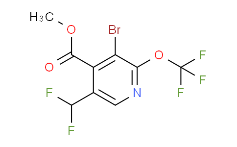 AM228319 | 1806240-13-0 | Methyl 3-bromo-5-(difluoromethyl)-2-(trifluoromethoxy)pyridine-4-carboxylate