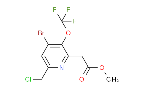 AM22832 | 1804571-73-0 | Methyl 4-bromo-6-(chloromethyl)-3-(trifluoromethoxy)pyridine-2-acetate