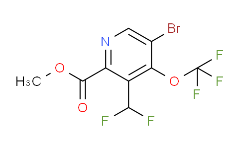 AM228320 | 1804447-57-1 | Methyl 5-bromo-3-(difluoromethyl)-4-(trifluoromethoxy)pyridine-2-carboxylate