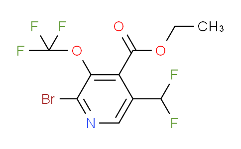 AM228322 | 1806127-74-1 | Ethyl 2-bromo-5-(difluoromethyl)-3-(trifluoromethoxy)pyridine-4-carboxylate