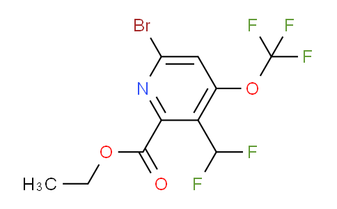 AM228323 | 1803642-17-2 | Ethyl 6-bromo-3-(difluoromethyl)-4-(trifluoromethoxy)pyridine-2-carboxylate
