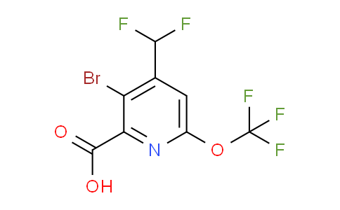 AM228330 | 1806172-74-6 | 3-Bromo-4-(difluoromethyl)-6-(trifluoromethoxy)pyridine-2-carboxylic acid