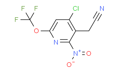 AM228334 | 1804695-61-1 | 4-Chloro-2-nitro-6-(trifluoromethoxy)pyridine-3-acetonitrile