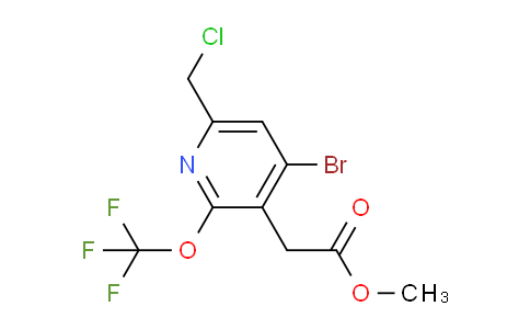 AM22834 | 1803614-84-7 | Methyl 4-bromo-6-(chloromethyl)-2-(trifluoromethoxy)pyridine-3-acetate