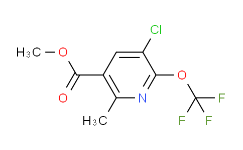 AM228361 | 1804558-46-0 | Methyl 3-chloro-6-methyl-2-(trifluoromethoxy)pyridine-5-carboxylate