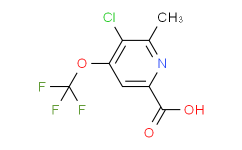 AM228365 | 1804556-77-1 | 3-Chloro-2-methyl-4-(trifluoromethoxy)pyridine-6-carboxylic acid