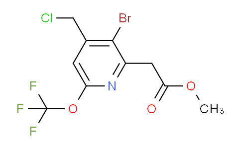 AM22838 | 1803959-31-0 | Methyl 3-bromo-4-(chloromethyl)-6-(trifluoromethoxy)pyridine-2-acetate