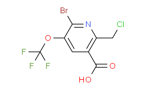 AM228400 | 1804570-36-2 | 2-Bromo-6-(chloromethyl)-3-(trifluoromethoxy)pyridine-5-carboxylic acid