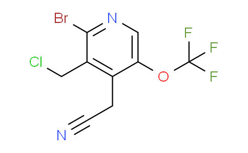 AM228414 | 1806095-24-8 | 2-Bromo-3-(chloromethyl)-5-(trifluoromethoxy)pyridine-4-acetonitrile