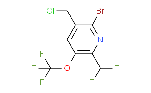 AM228415 | 1803917-26-1 | 2-Bromo-3-(chloromethyl)-6-(difluoromethyl)-5-(trifluoromethoxy)pyridine
