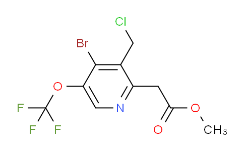 AM22845 | 1806153-72-9 | Methyl 4-bromo-3-(chloromethyl)-5-(trifluoromethoxy)pyridine-2-acetate