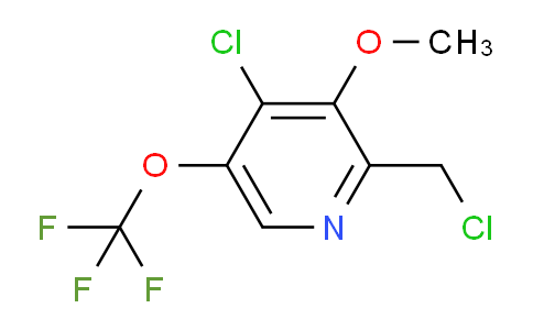 AM228451 | 1804589-68-1 | 4-Chloro-2-(chloromethyl)-3-methoxy-5-(trifluoromethoxy)pyridine