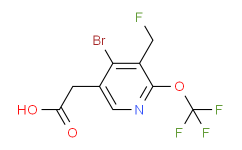 AM228460 | 1803961-36-5 | 4-Bromo-3-(fluoromethyl)-2-(trifluoromethoxy)pyridine-5-acetic acid
