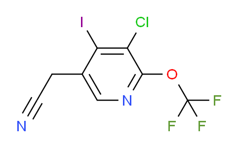 AM228476 | 1806225-63-7 | 3-Chloro-4-iodo-2-(trifluoromethoxy)pyridine-5-acetonitrile