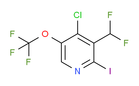 AM228479 | 1804801-89-5 | 4-Chloro-3-(difluoromethyl)-2-iodo-5-(trifluoromethoxy)pyridine