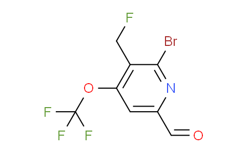 AM228484 | 1804636-37-0 | 2-Bromo-3-(fluoromethyl)-4-(trifluoromethoxy)pyridine-6-carboxaldehyde