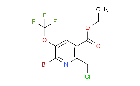 AM228519 | 1803527-73-2 | Ethyl 2-bromo-6-(chloromethyl)-3-(trifluoromethoxy)pyridine-5-carboxylate