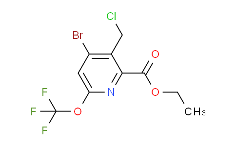 AM228521 | 1806084-87-6 | Ethyl 4-bromo-3-(chloromethyl)-6-(trifluoromethoxy)pyridine-2-carboxylate