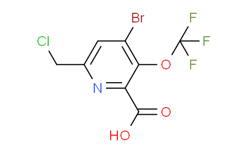 AM228529 | 1806216-28-3 | 4-Bromo-6-(chloromethyl)-3-(trifluoromethoxy)pyridine-2-carboxylic acid