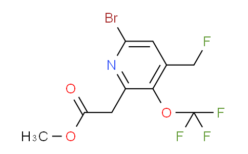 AM22853 | 1803930-19-9 | Methyl 6-bromo-4-(fluoromethyl)-3-(trifluoromethoxy)pyridine-2-acetate
