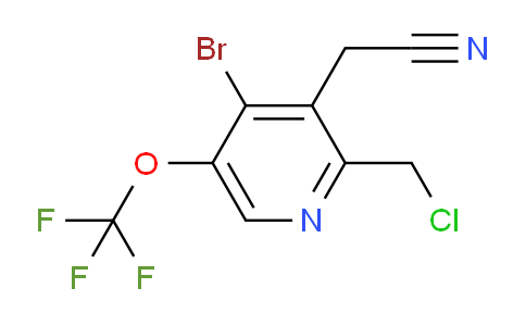 AM228540 | 1804585-29-2 | 4-Bromo-2-(chloromethyl)-5-(trifluoromethoxy)pyridine-3-acetonitrile