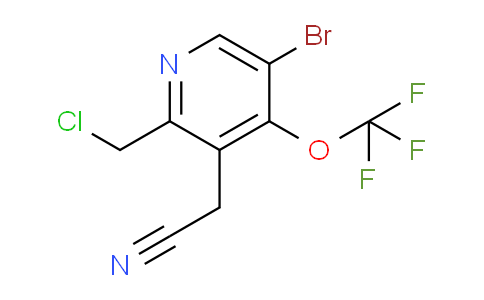 AM228543 | 1806129-13-4 | 5-Bromo-2-(chloromethyl)-4-(trifluoromethoxy)pyridine-3-acetonitrile