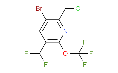 AM228546 | 1806199-09-6 | 3-Bromo-2-(chloromethyl)-5-(difluoromethyl)-6-(trifluoromethoxy)pyridine