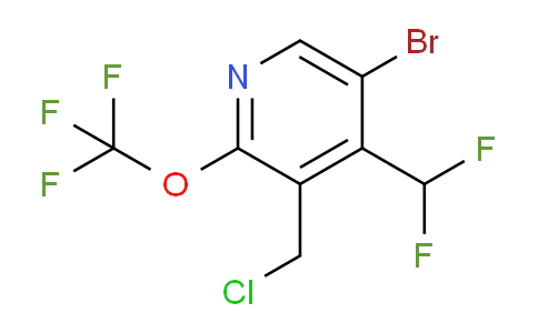 AM228547 | 1803917-67-0 | 5-Bromo-3-(chloromethyl)-4-(difluoromethyl)-2-(trifluoromethoxy)pyridine