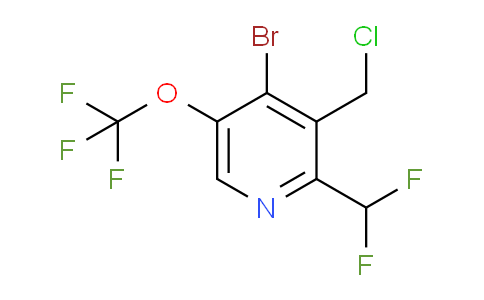 AM228548 | 1806206-49-4 | 4-Bromo-3-(chloromethyl)-2-(difluoromethyl)-5-(trifluoromethoxy)pyridine