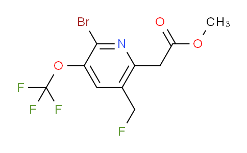 AM22855 | 1806080-30-7 | Methyl 2-bromo-5-(fluoromethyl)-3-(trifluoromethoxy)pyridine-6-acetate