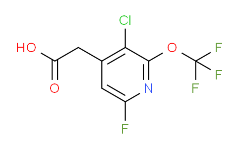 AM228551 | 1804640-29-6 | 3-Chloro-6-fluoro-2-(trifluoromethoxy)pyridine-4-acetic acid