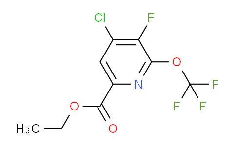 AM228554 | 1803671-37-5 | Ethyl 4-chloro-3-fluoro-2-(trifluoromethoxy)pyridine-6-carboxylate