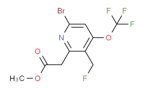 AM22856 | 1806080-42-1 | Methyl 6-bromo-3-(fluoromethyl)-4-(trifluoromethoxy)pyridine-2-acetate