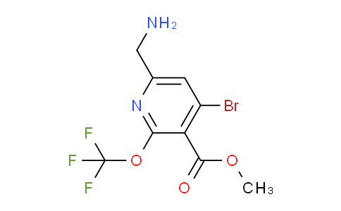 AM228568 | 1806095-45-3 | Methyl 6-(aminomethyl)-4-bromo-2-(trifluoromethoxy)pyridine-3-carboxylate