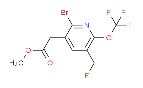 AM22857 | 1806220-58-5 | Methyl 2-bromo-5-(fluoromethyl)-6-(trifluoromethoxy)pyridine-3-acetate