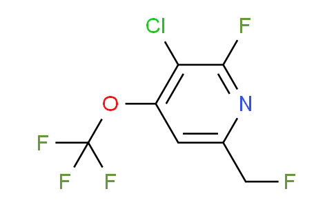 AM228574 | 1803911-27-4 | 3-Chloro-2-fluoro-6-(fluoromethyl)-4-(trifluoromethoxy)pyridine