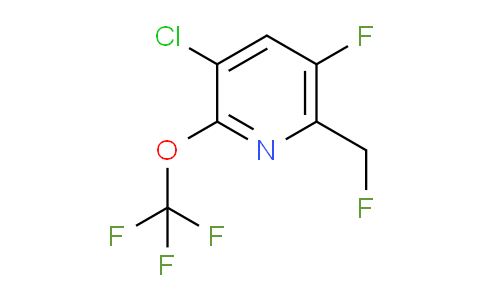 AM228575 | 1803911-47-8 | 3-Chloro-5-fluoro-6-(fluoromethyl)-2-(trifluoromethoxy)pyridine