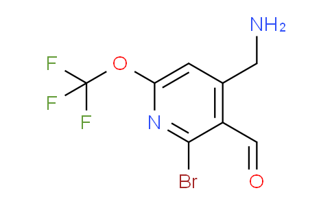 AM228579 | 1803469-27-3 | 4-(Aminomethyl)-2-bromo-6-(trifluoromethoxy)pyridine-3-carboxaldehyde