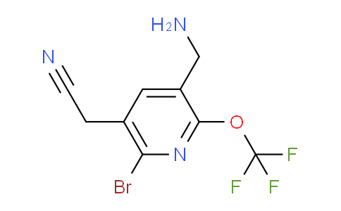 AM228582 | 1803915-89-0 | 3-(Aminomethyl)-6-bromo-2-(trifluoromethoxy)pyridine-5-acetonitrile