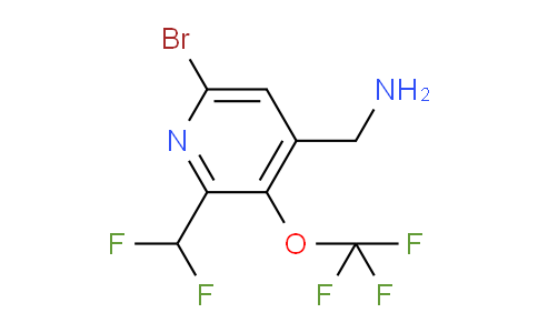 AM228583 | 1803949-46-3 | 4-(Aminomethyl)-6-bromo-2-(difluoromethyl)-3-(trifluoromethoxy)pyridine