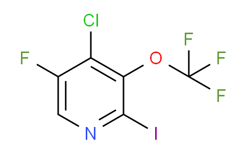 4-Chloro-5-fluoro-2-iodo-3-(trifluoromethoxy)pyridine